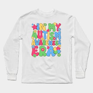 In my autism awareness era Autism Awareness Gift for Birthday, Mother's Day, Thanksgiving, Christmas Long Sleeve T-Shirt